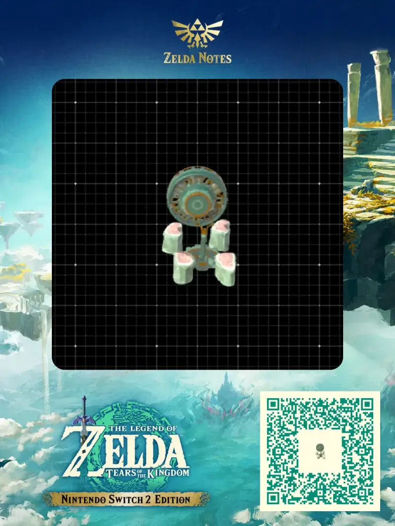 Zero friction car - Zelda TOTK AutoBuild QR Code