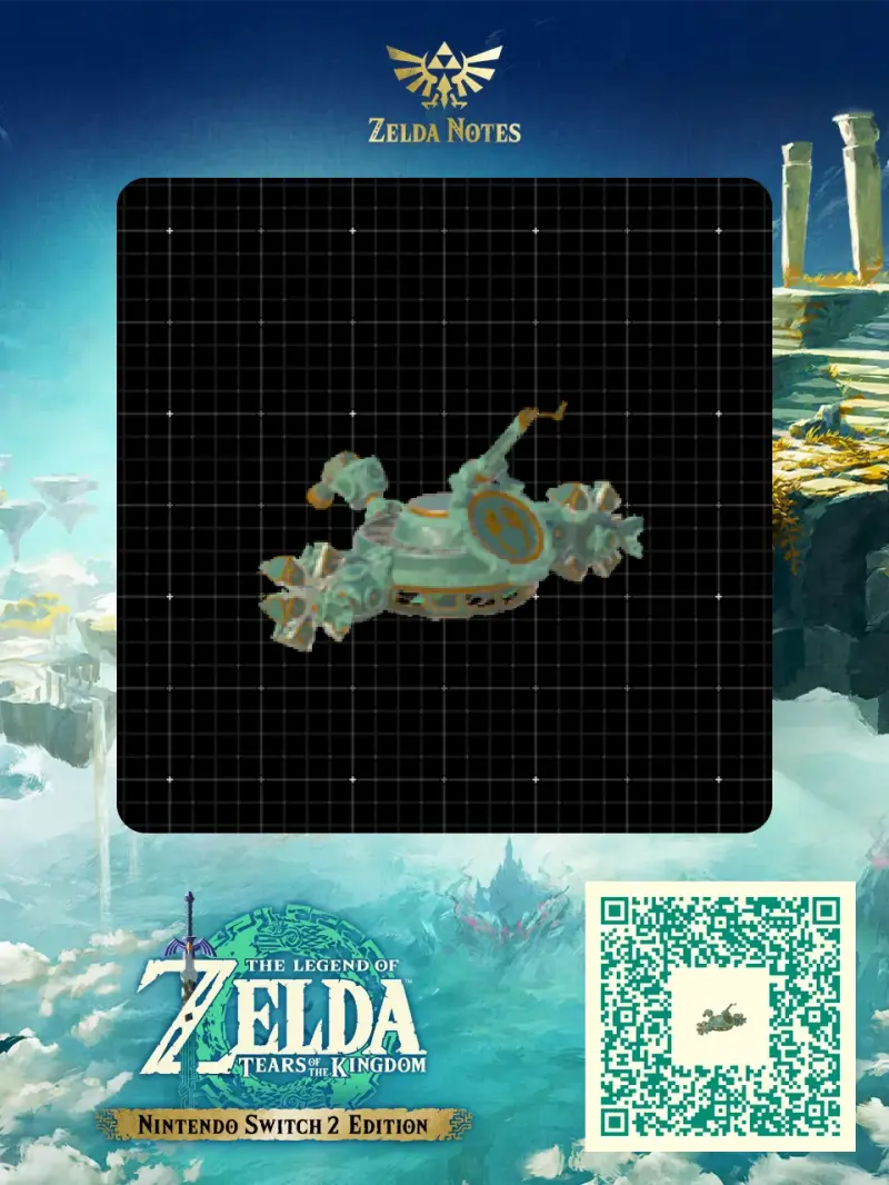 AST Mk1-C1X12 V2 - Zelda TOTK AutoBuild QR Code