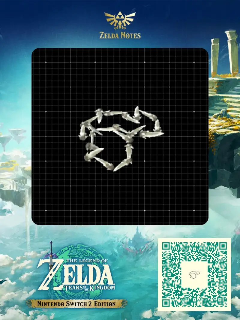 x18 diamonds  - Zelda TOTK AutoBuild QR Code